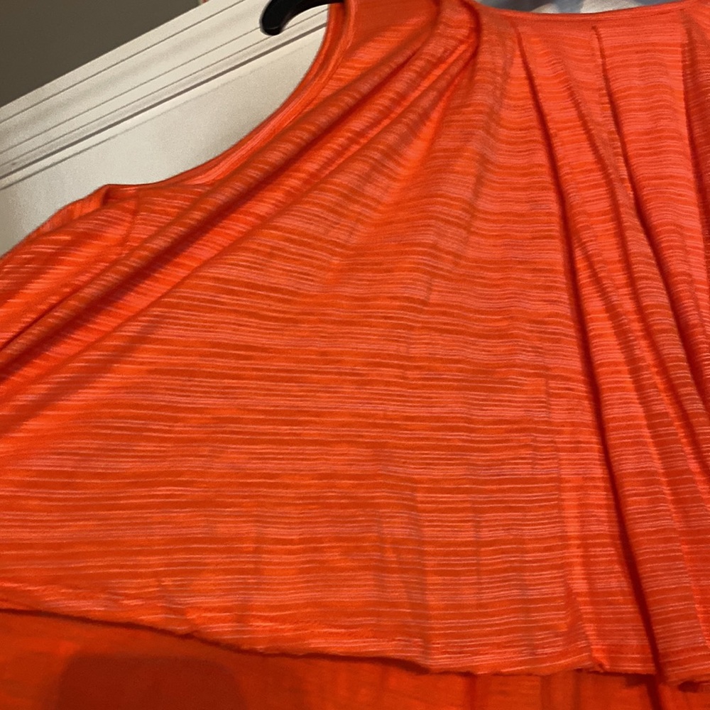 NWT Free People Turn It Up Tank Top Shirt ~ Scarlet Ibis Combo ~ NEW! - Picture 8 of 10
